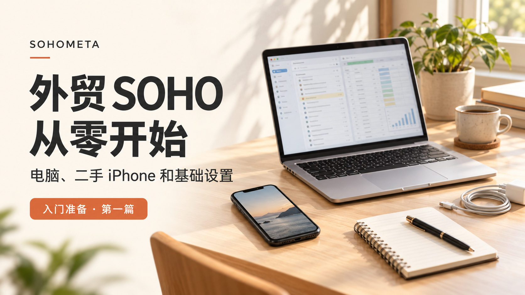 外贸 SOHO 从零开始：电脑、二手 iPhone 和基础设置，一篇准备齐