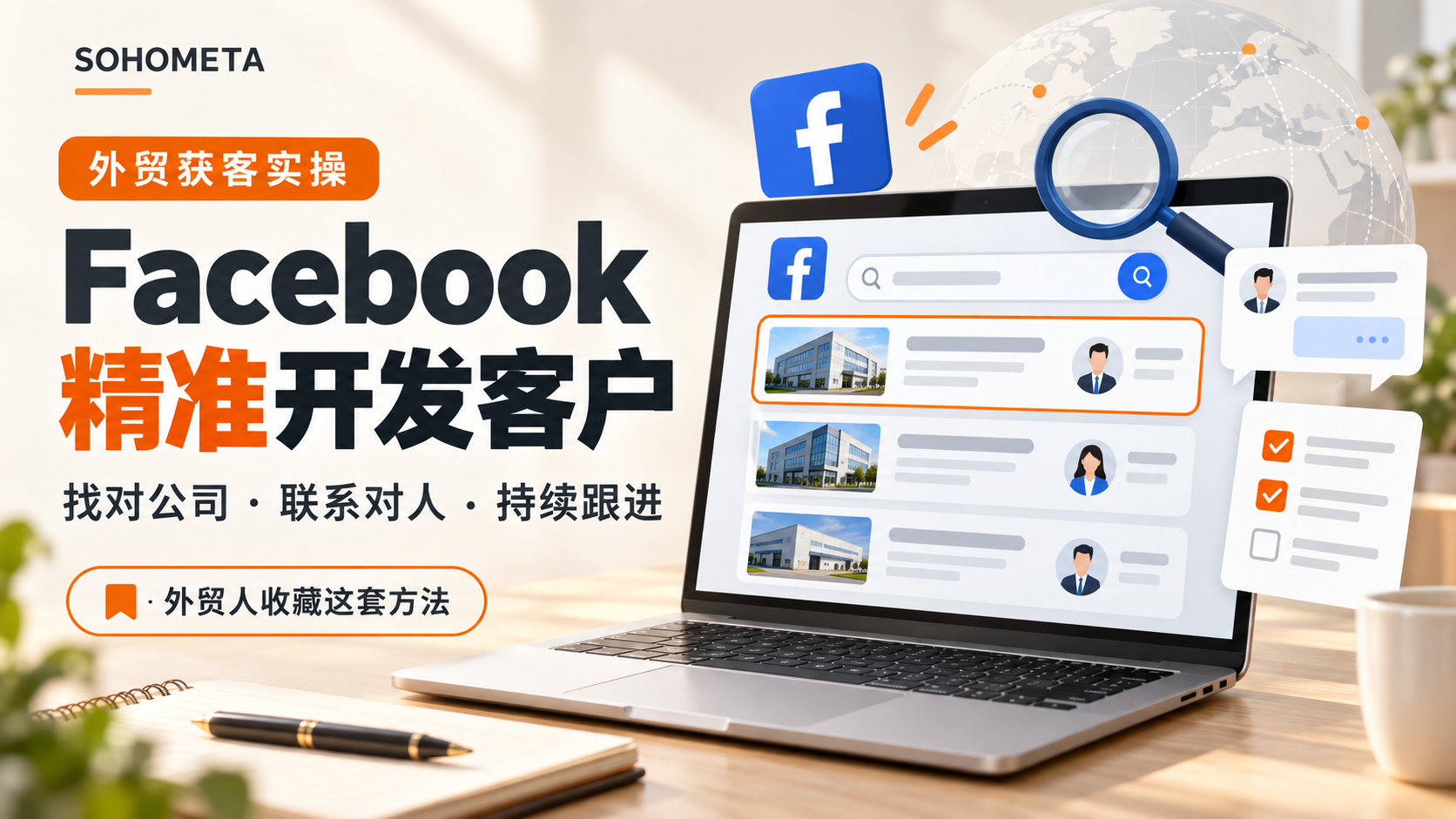 如何用 Facebook 精准开发客户?外贸人收藏这套方法